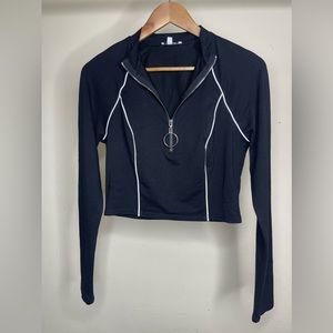 Fashion Nova long sleeve crop top